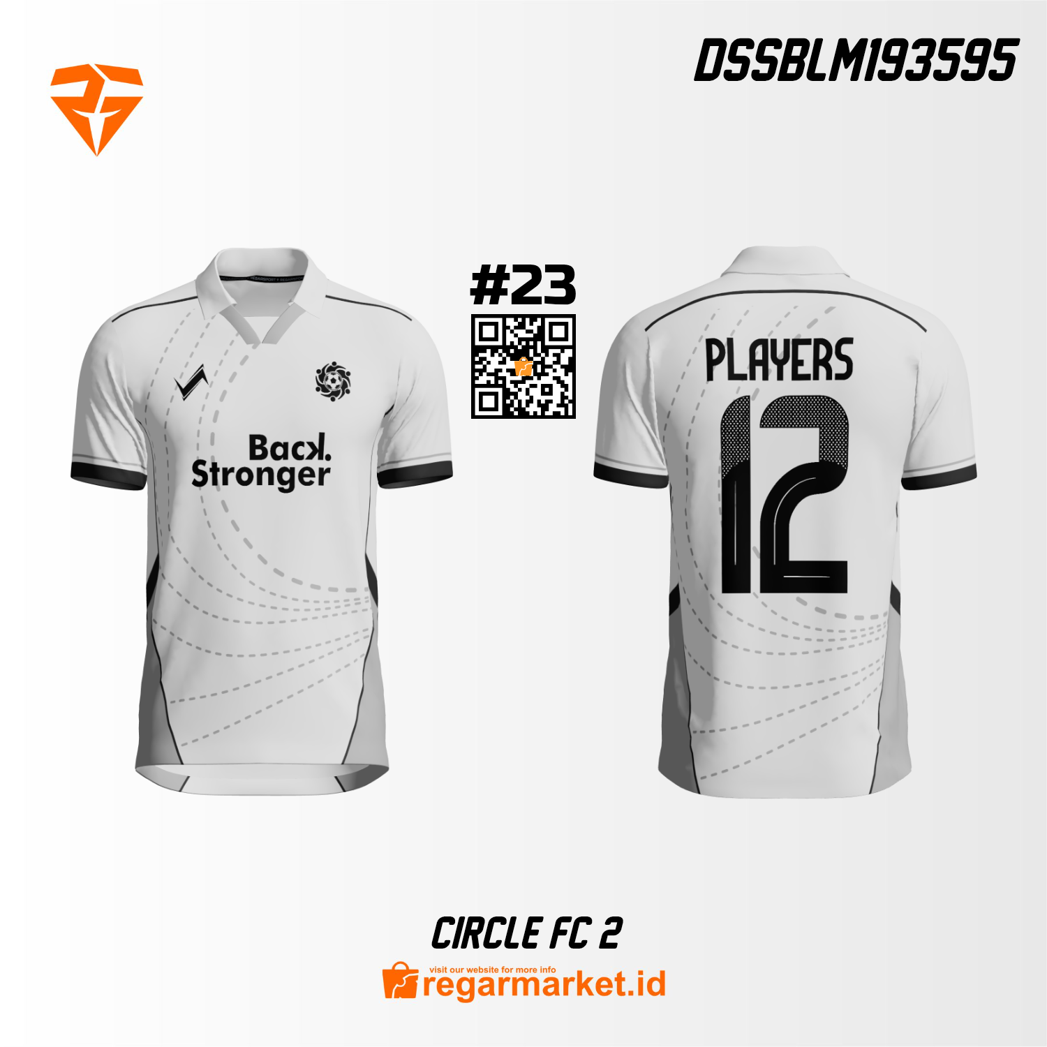 Jersey Bola Custom Printing DSSBLM193595