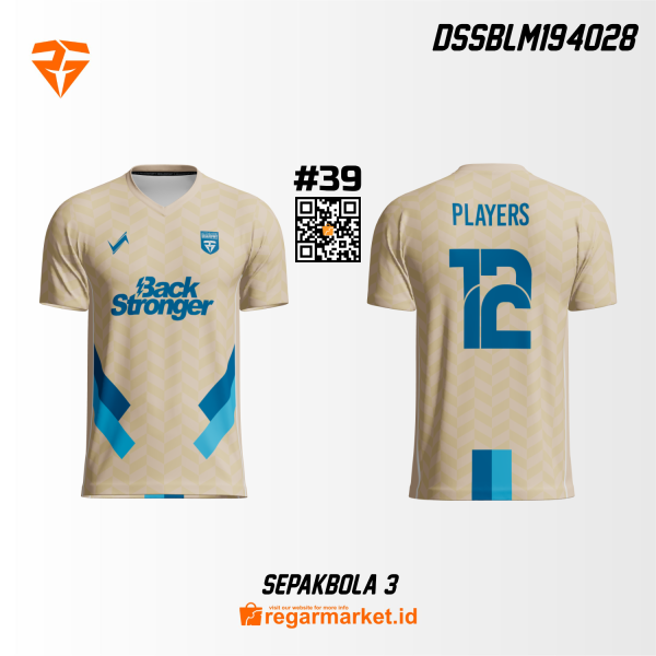 Jersey Sepakbola Custom Printing DSSBLM194028