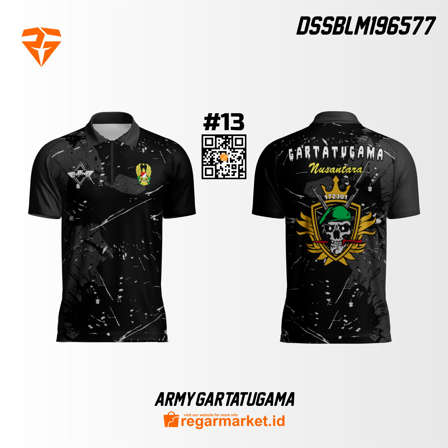 Jersey Militer Custom Printing DSSBLM196577