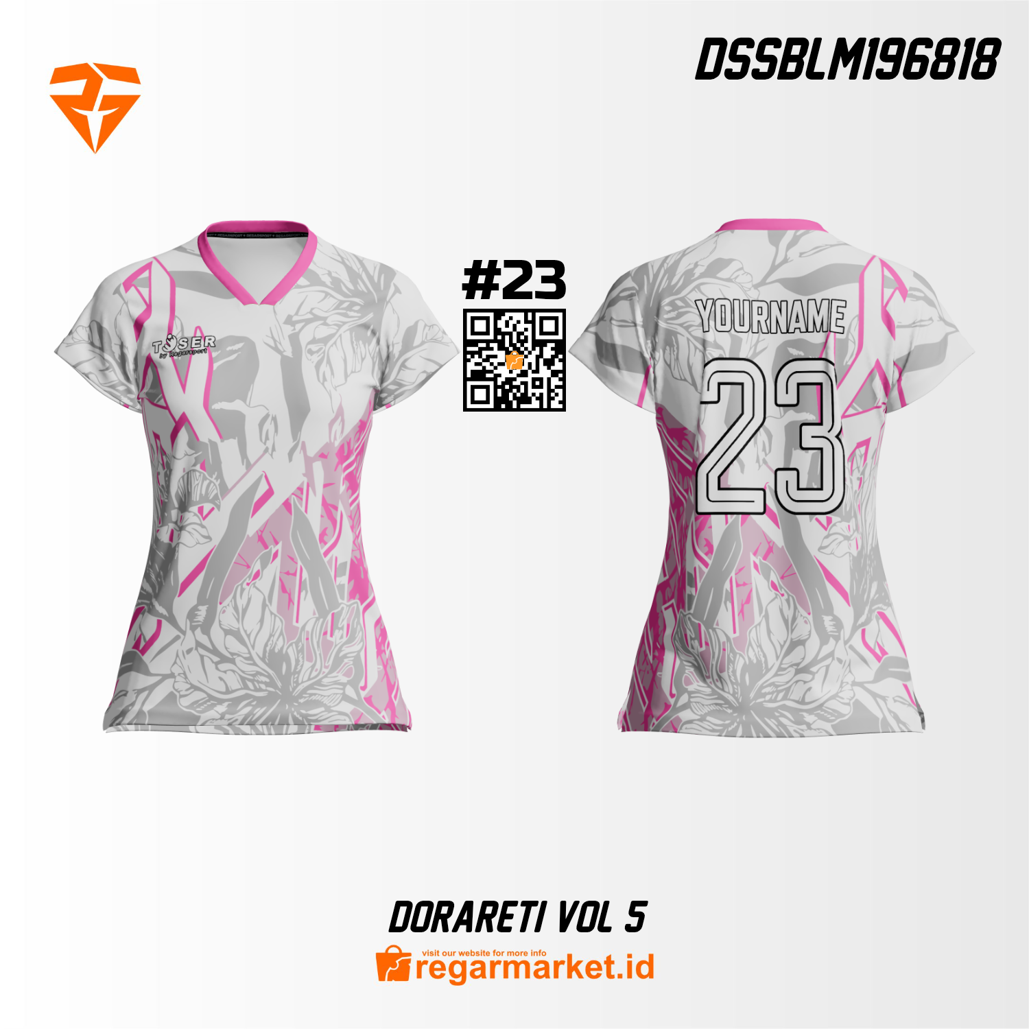 Jersey Voli Custom Printing DSSBLM196818