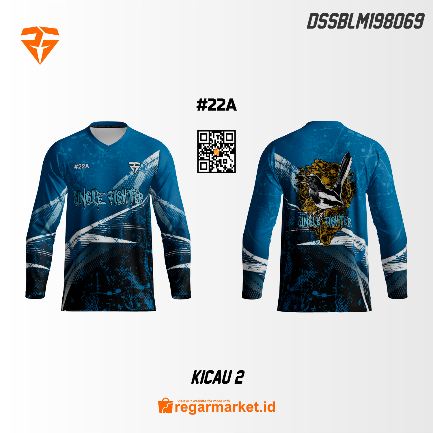 Jersey Kicau Mania Custom Printing DSSBLM198069