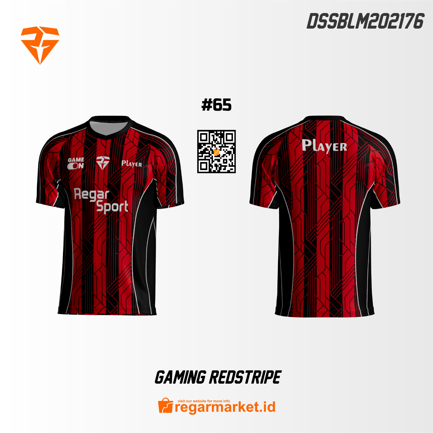 Jersey Gaming Custom Printing DSSBLM202176