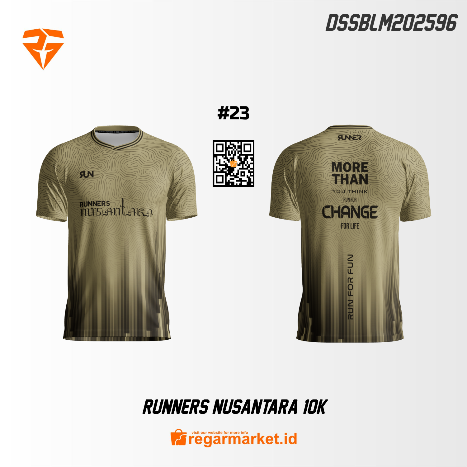 Jersey Running Custom Printing DSSBLM202596