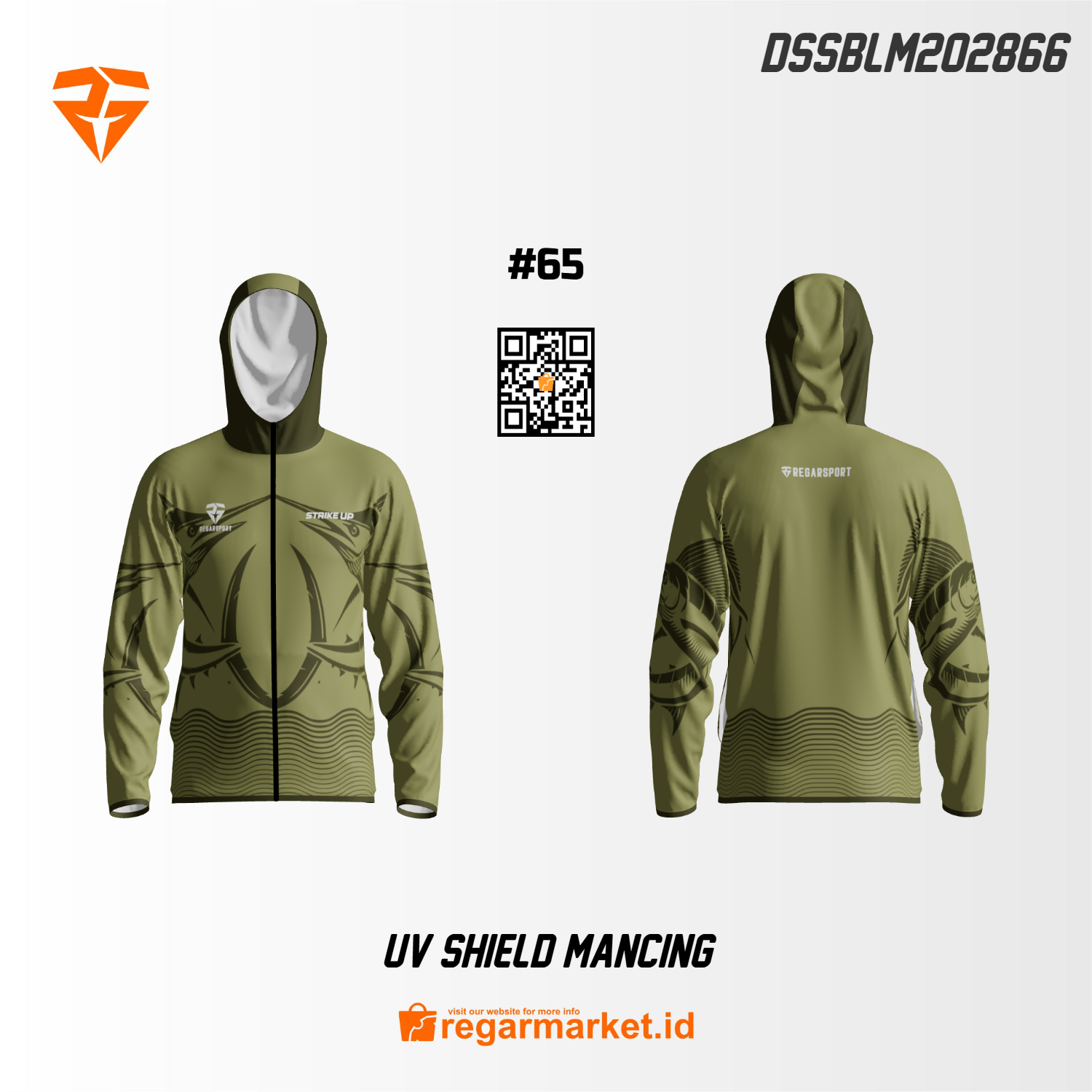 Jaket Mancing Mania Custom Printing DSSBLM202866