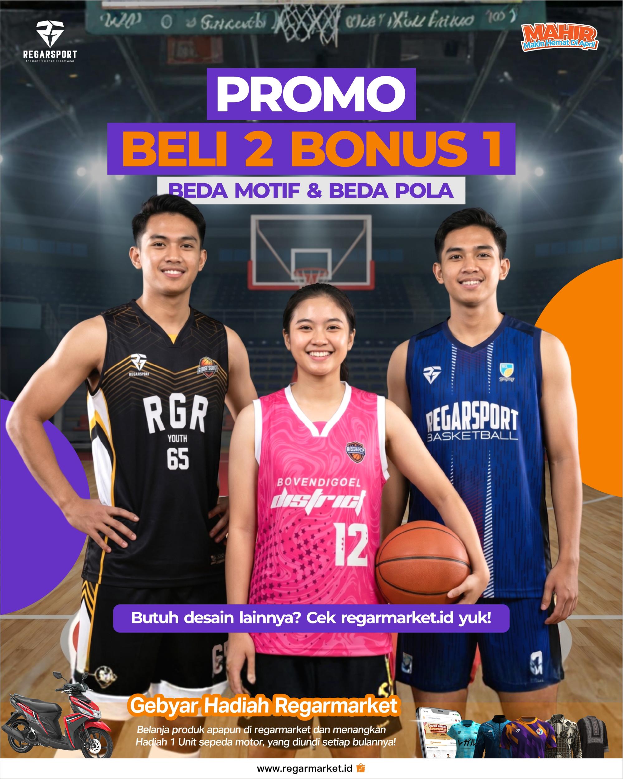 Jersey Basket Custom Desain