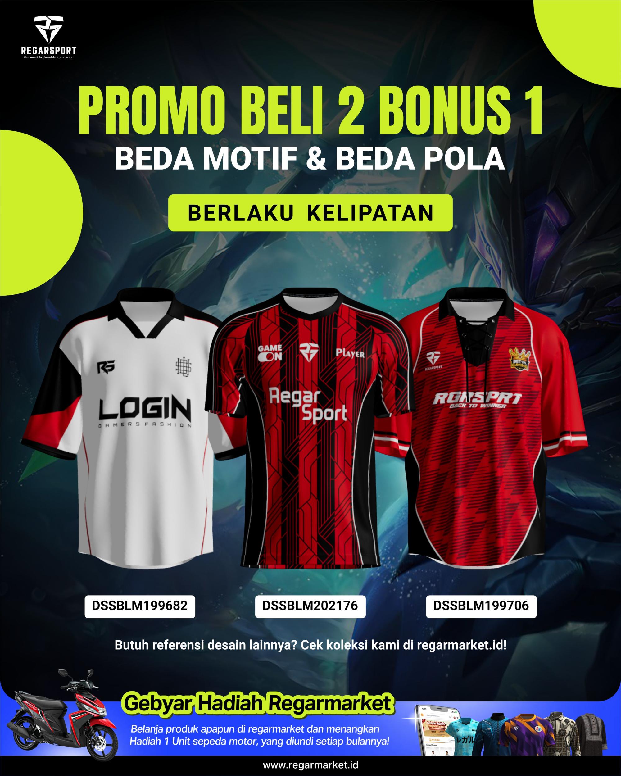 Jersey Gaming Custom Desain