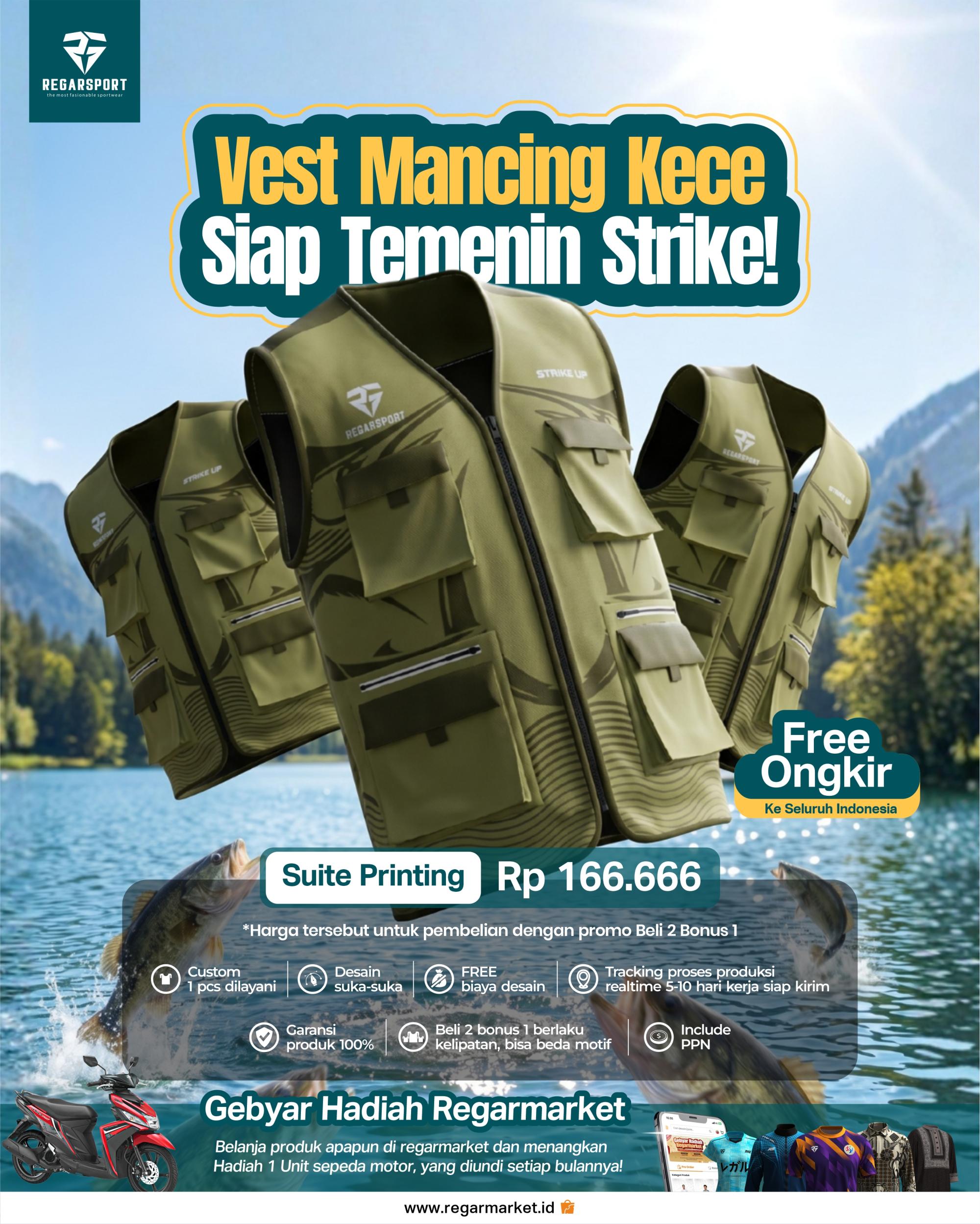 Vest Custom Desain