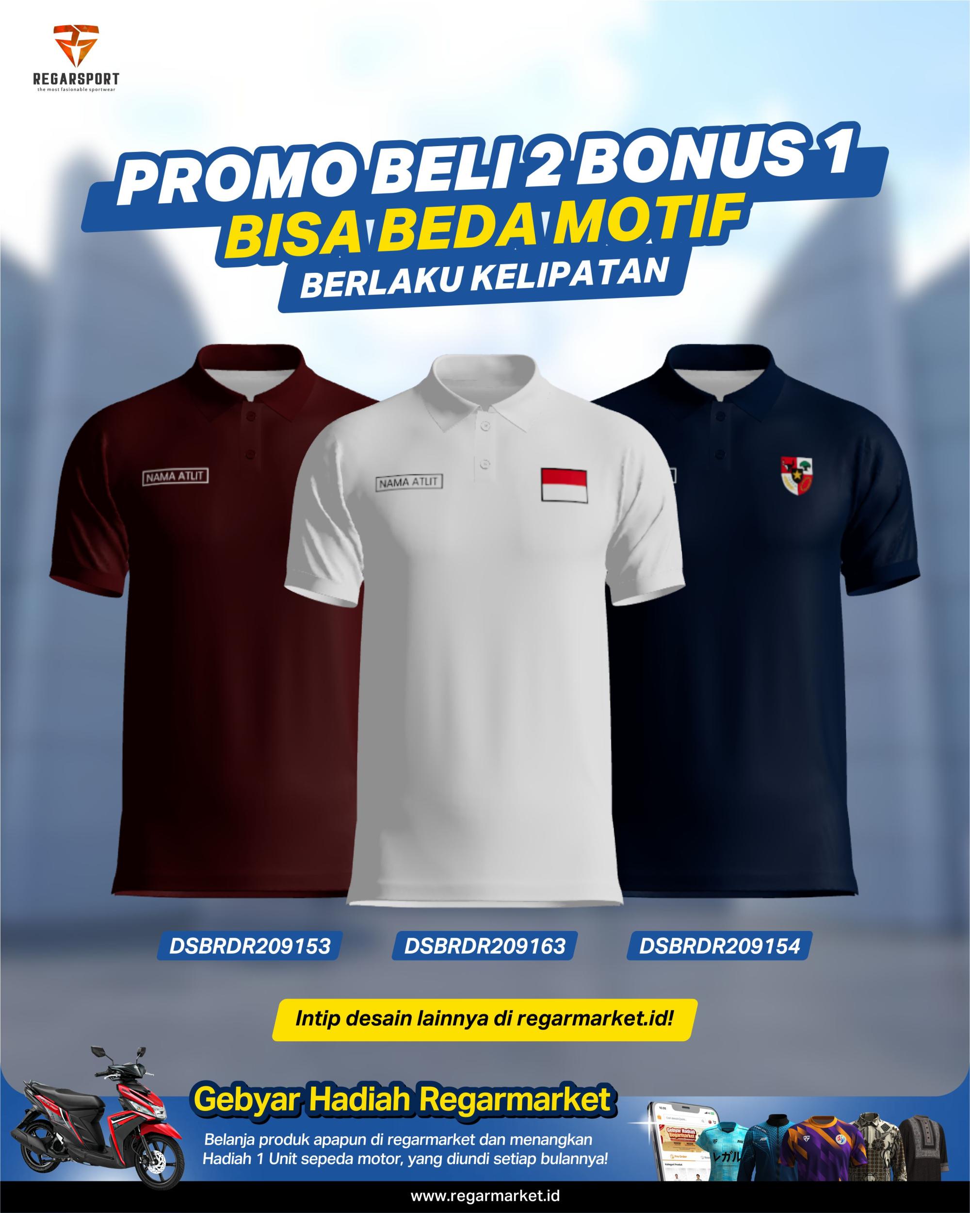Kaos Bordir Custom Desain