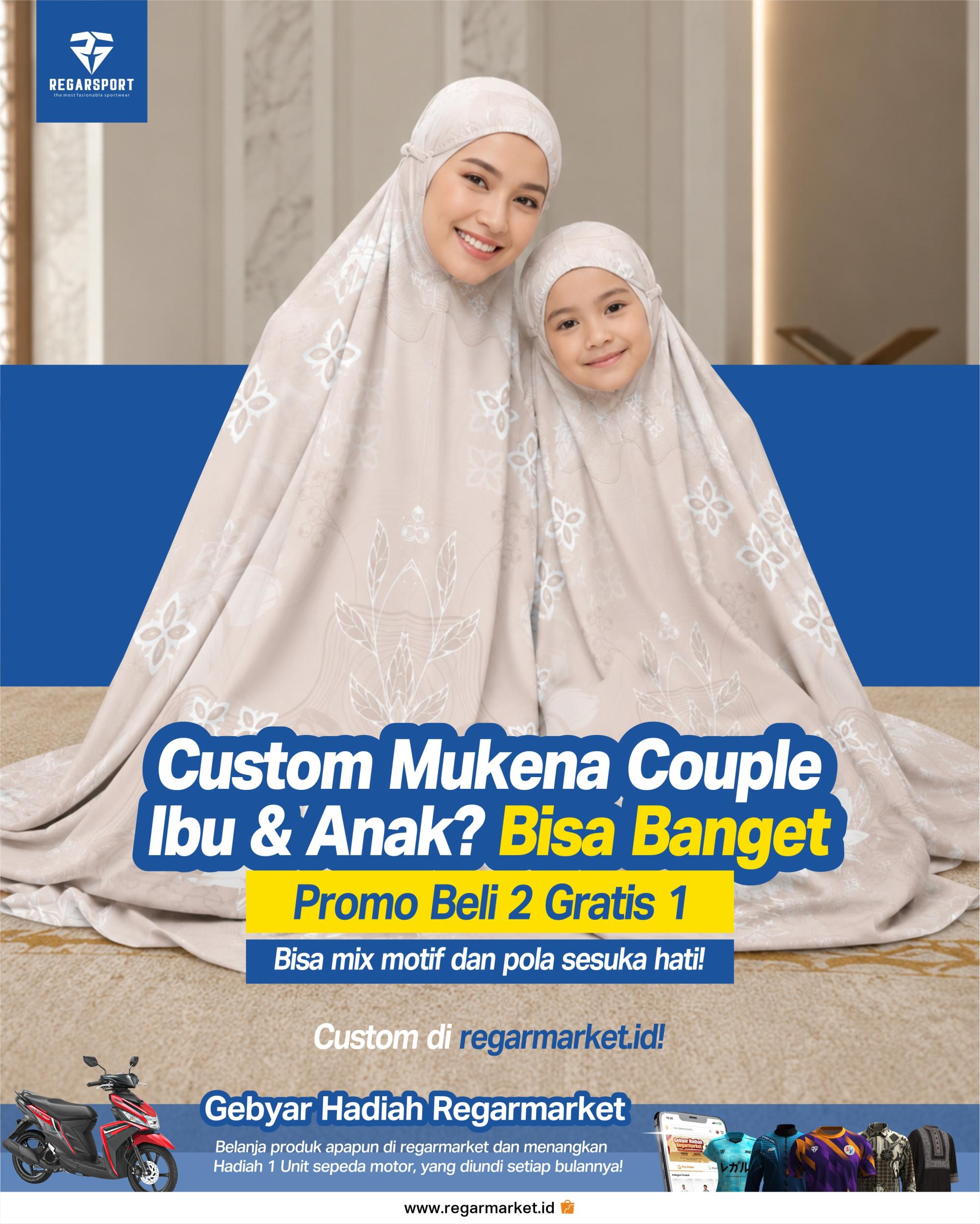 Mukena Travel Custom Desain