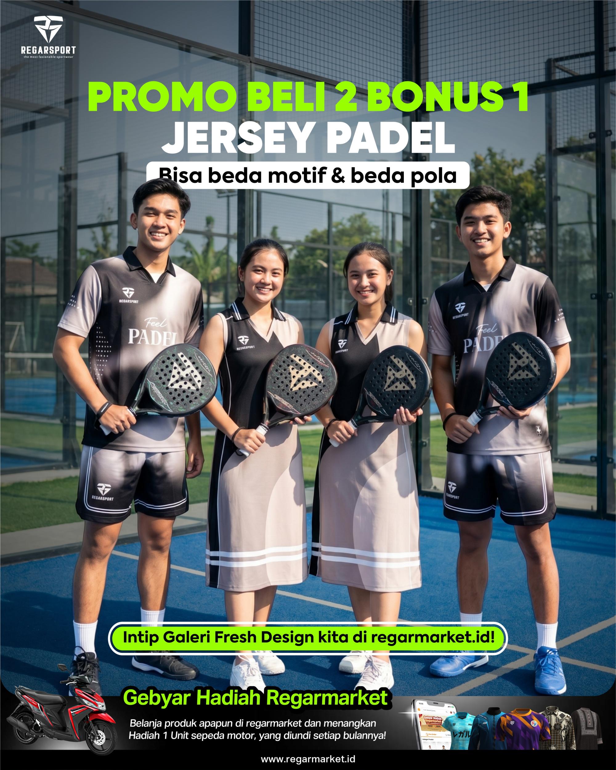 Jersey Padel Custom Desain