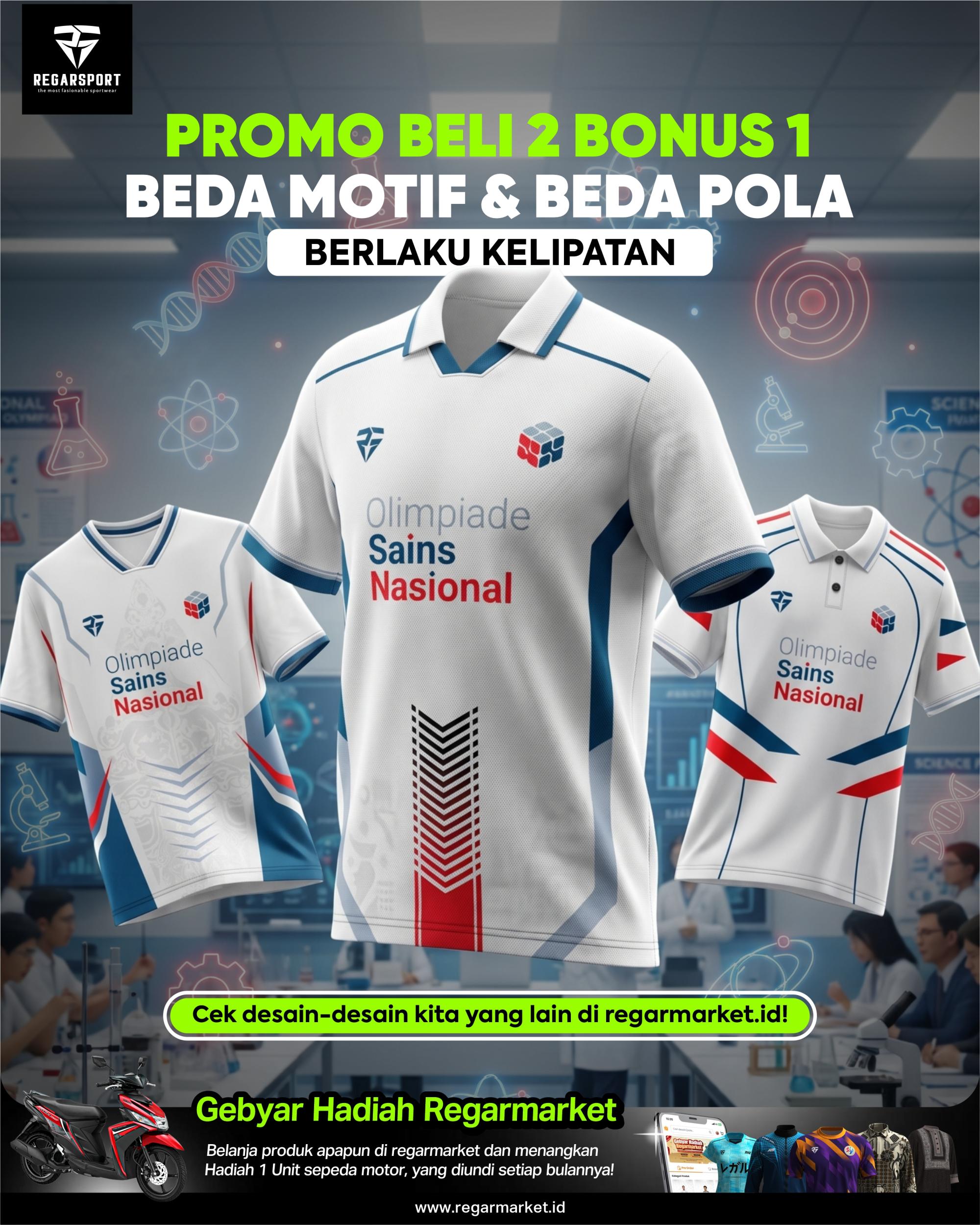 Jersey Event Nasional Custom Printing