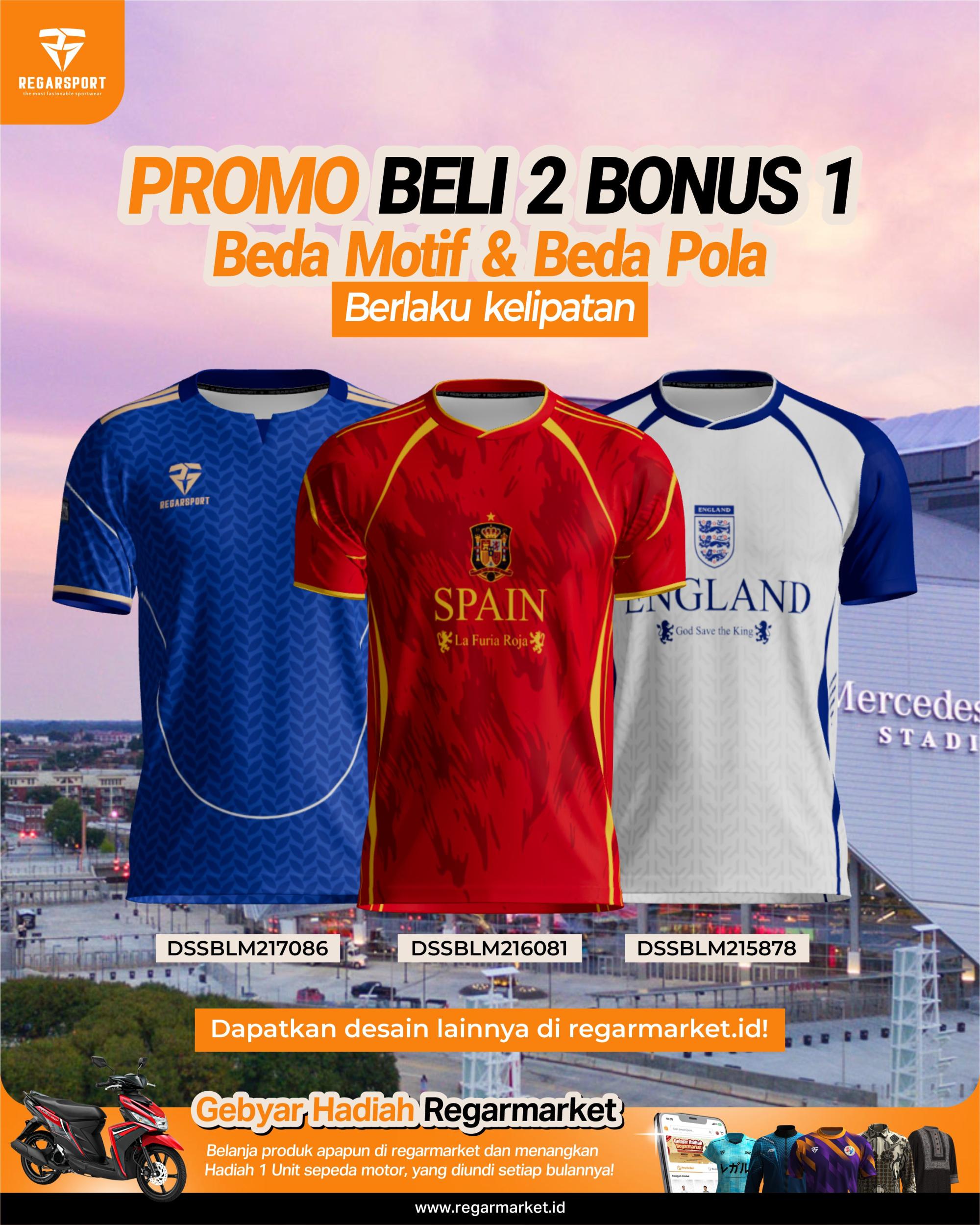 Jersey Bola Custom Desain
