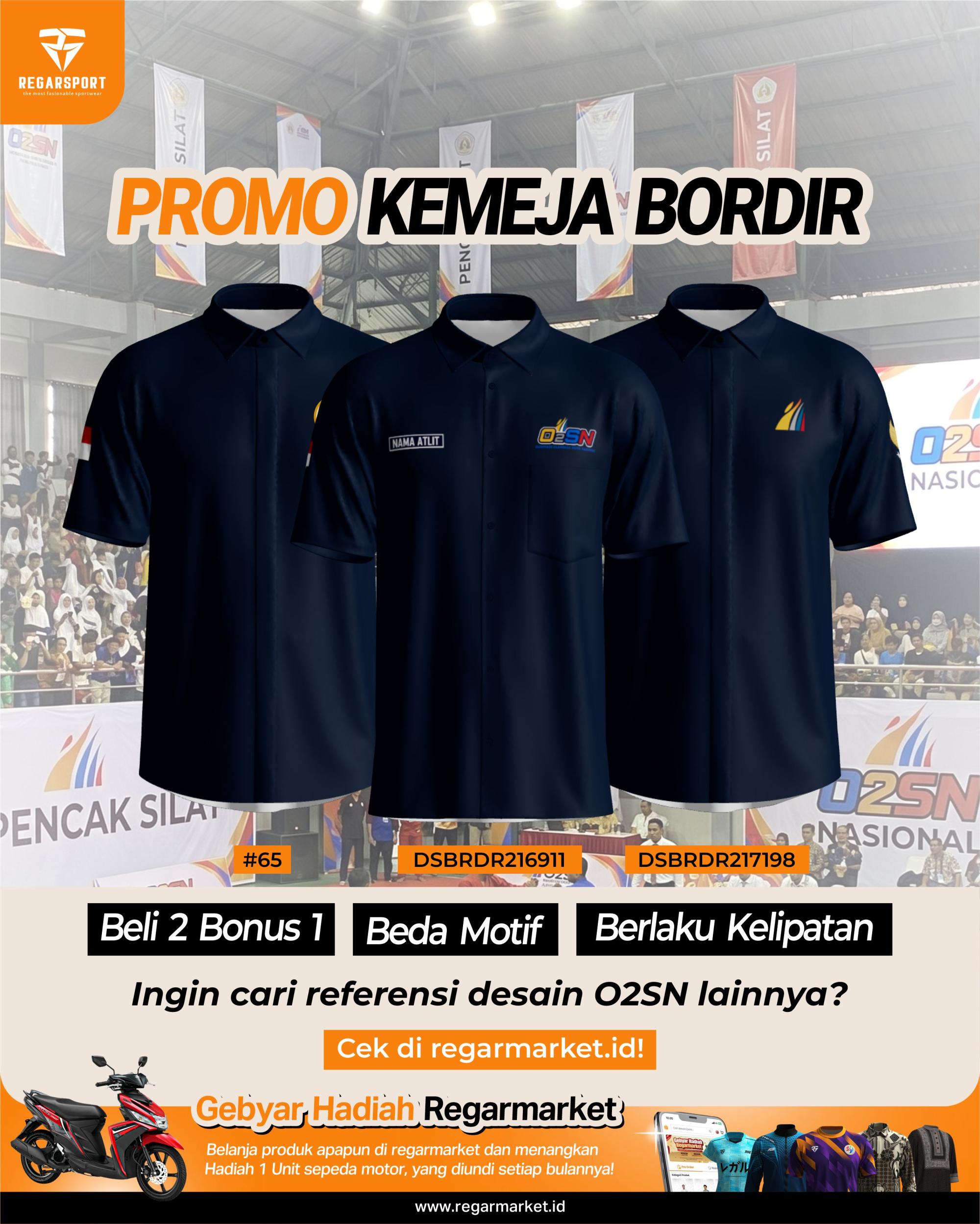 Kemeja Bordir Custom Desain