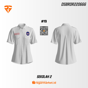 Kemeja Sekolah Custom Desain DSBRDR220666