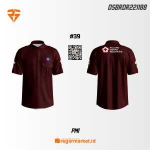 Kemeja PMI Custom Desain DSBRDR221188