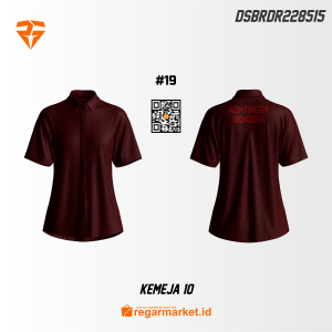 Kemeja Wanita Custom Desain DSBRDR228515