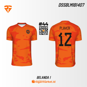 Jersey Belanda Custom Desain DSSBLM181407