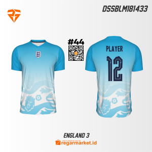 Jersey England Custom Desain DSSBLM181433