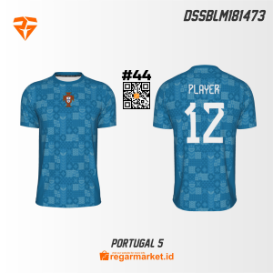 Jersey Portugal Custom Desain DSSBLM181473
