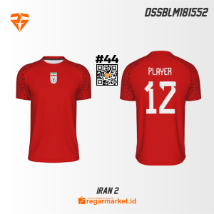 Jersey Iran Custom Desain DSSBLM181552