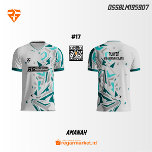 Jersey Badminton Custom Printing DSSBLM195907
