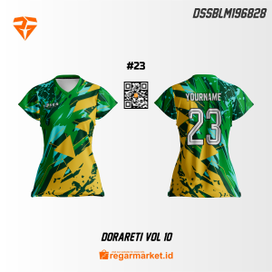 Jersey Voli Cewek Custom Printing DSSBLM196828