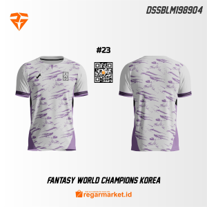 Jersey Bola Korea Custom Printing DSSBLM198904
