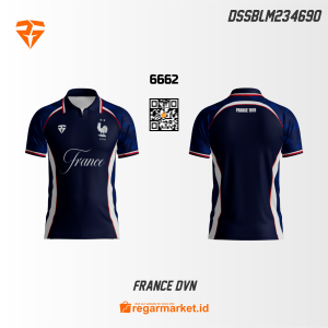 Jersey Bola France Custom Desain DSSBLM234690