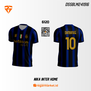 Jersey Inter Milan Home Custom Desain DSSBLM241916