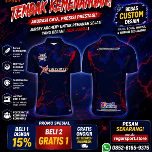 Jersey Archery Custom Desain DSSBLM182427