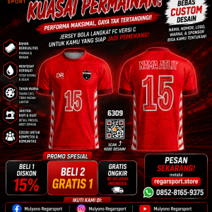 Jersey Bola Langkat FC Custom Desain DSSBLM244308