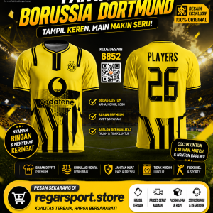 Jersey Fantasy Borussia Dortmund Custom Desain DSSBLM251661