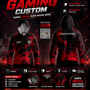 Jaket Gaming Custom Desain DSSBLM247129