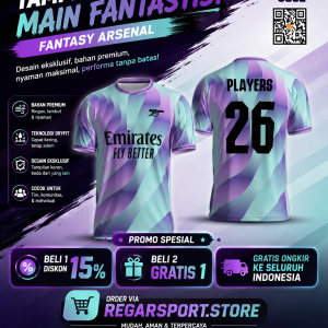 Jersey Fantasy Arsenal Custom Desain DSSBLM248988
