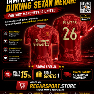 Jersey Fantasy Manchester United Custom Desain DSSBLM248982