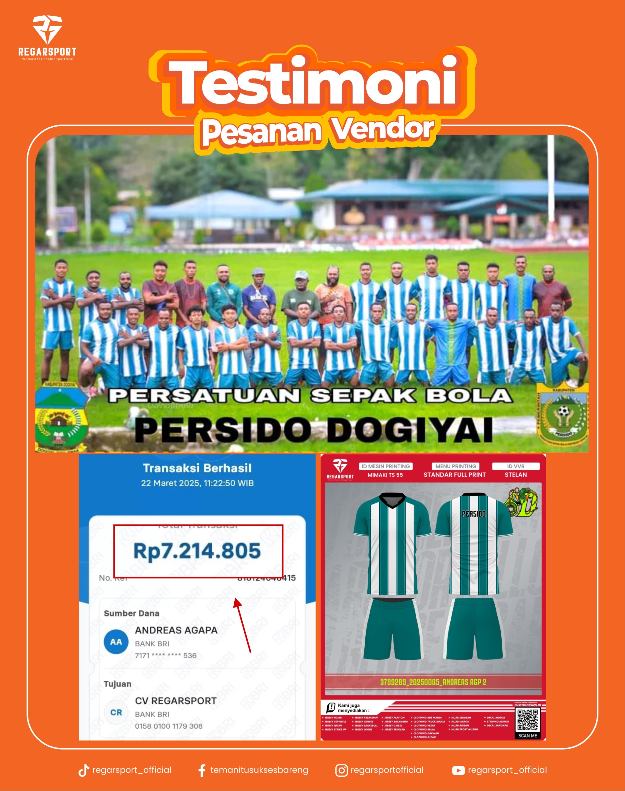 Testimoni Kepercayaan Persido Dogiyai