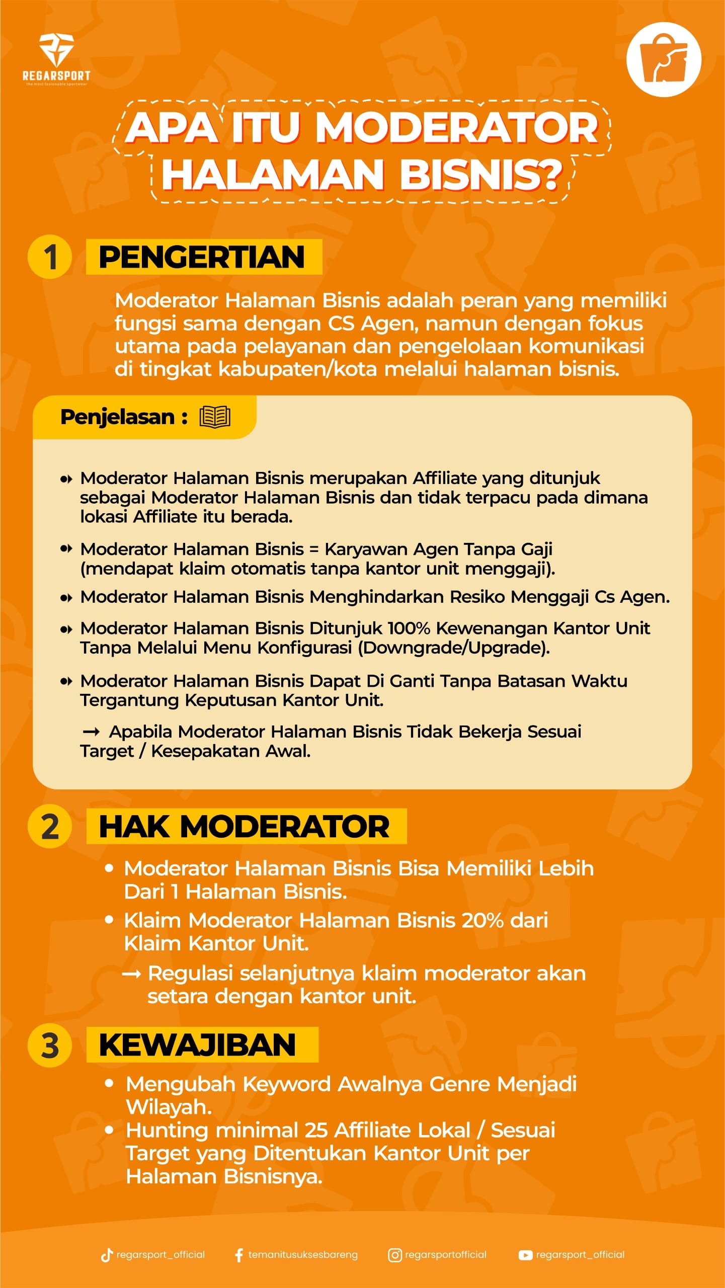 Apa Itu Moderator Halaman Bisnis? Pengertian, Hak, dan Kewajiban Lengkap di Regarsport