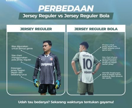 Jersey Reguler vs Jersey Reguler Bola