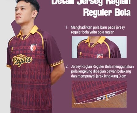 Jersey Raglan Reguler Bola Regarsport