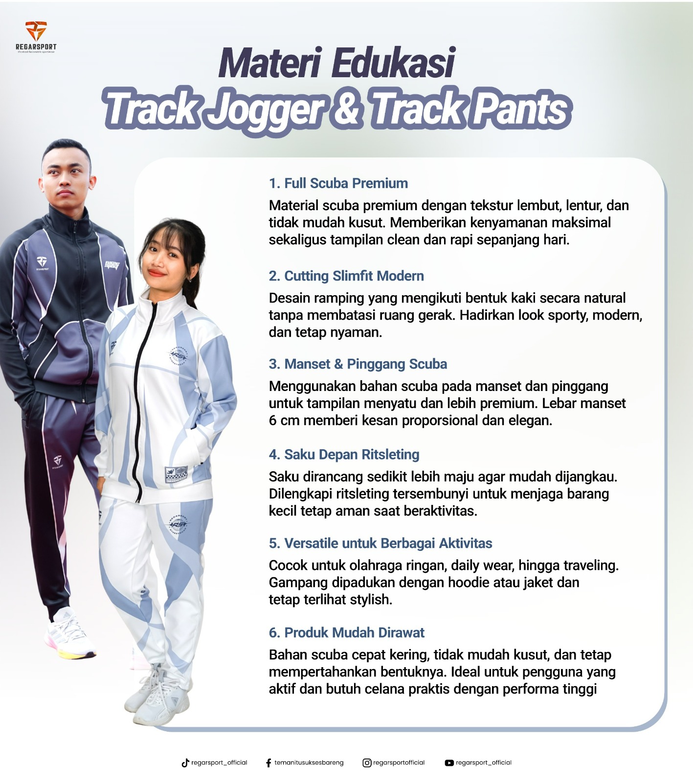 Track Jogger & Track Pants Regarsport