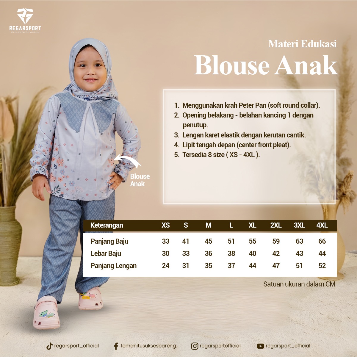 Blouse Anak Regarsport