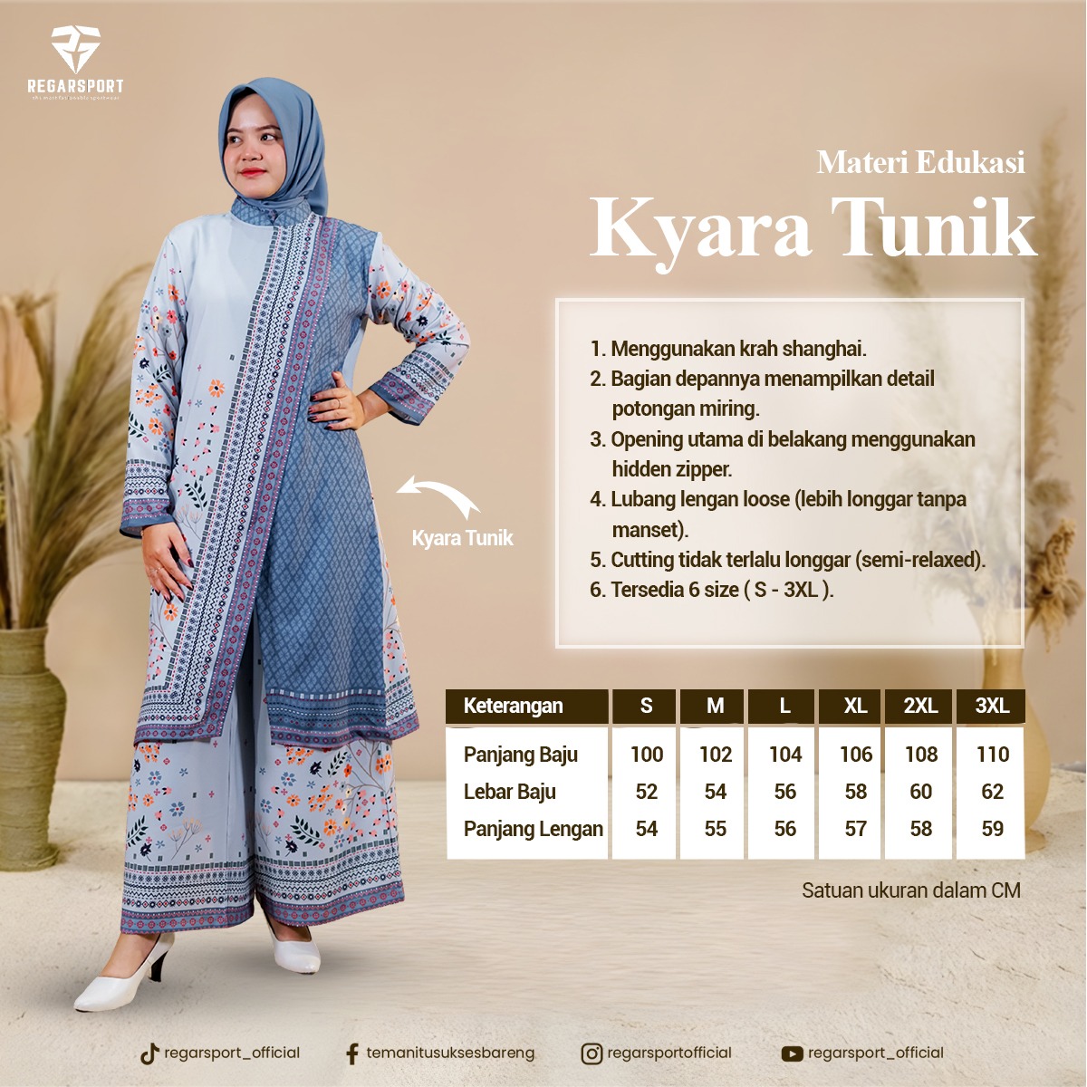 Kyara Tunik Regarsport