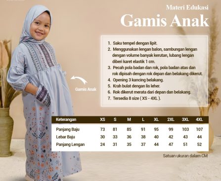 Gamis Anak Regarsport