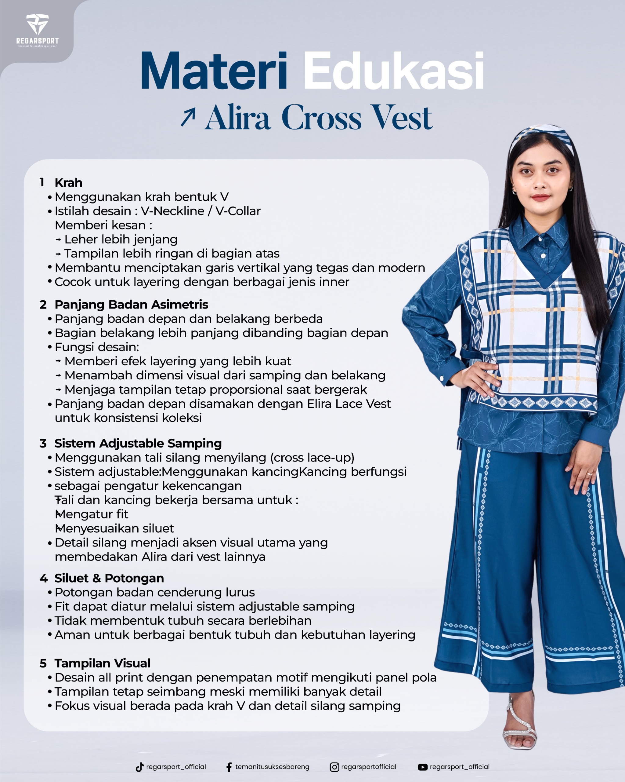 Alira Cross Vest Regarsport