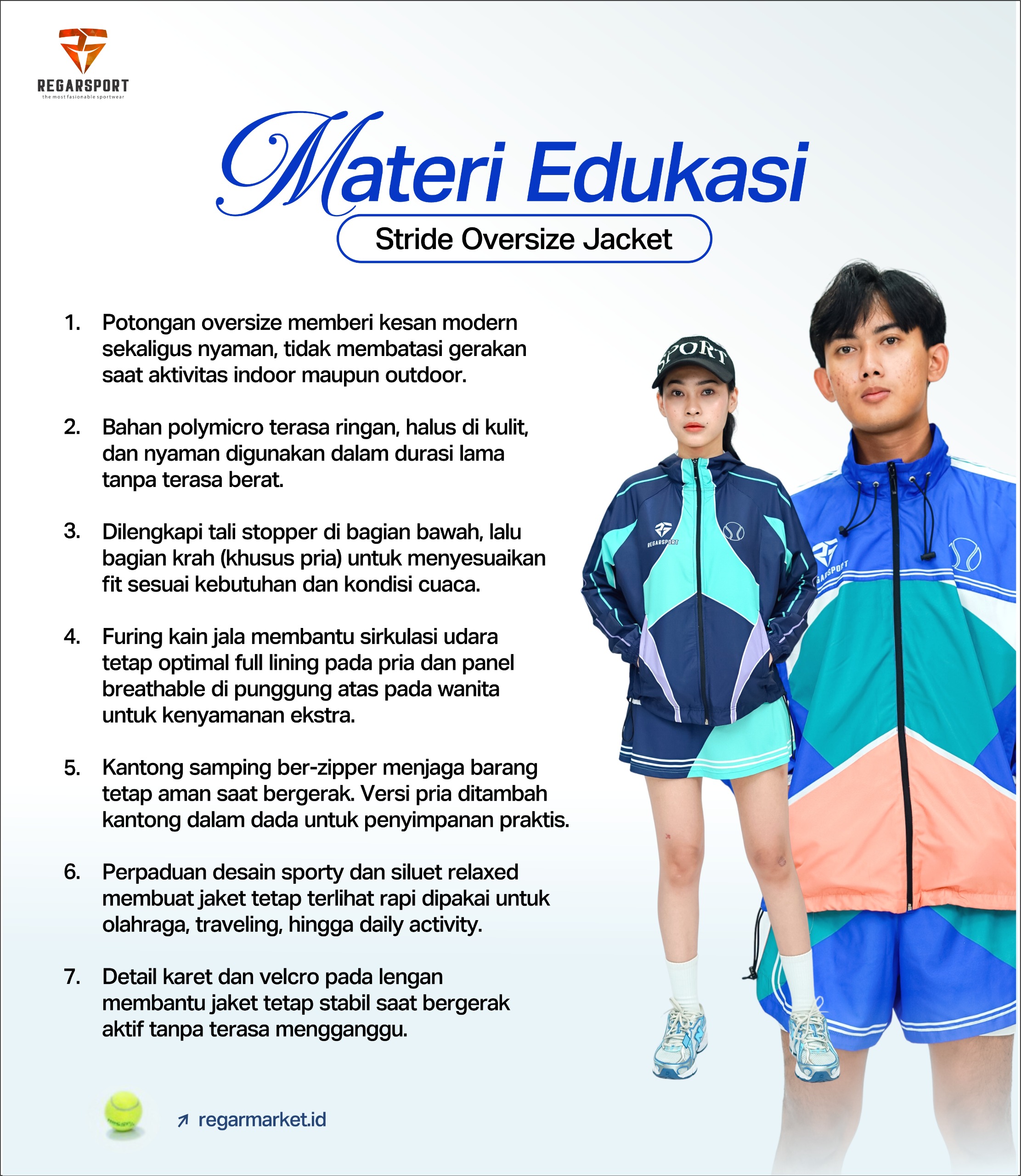 Stride Oversize Jacket Regarsport