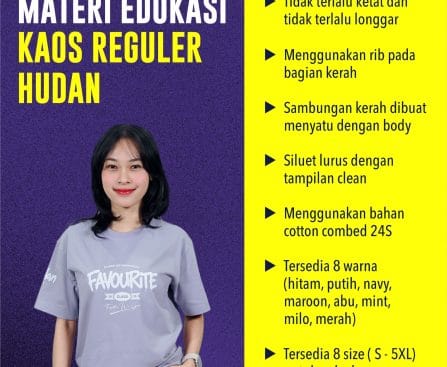 Kaos Reguler Hudan CIO