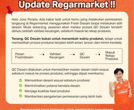 Regarmarket Luncurkan QC Desain: Proses Lebih Aman, Lancar & Hasil Lebih Sempurna!
