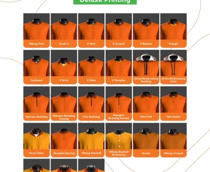 27 Variasi Kerah Jersey Regarmarket — Pilihan Terlengkap dengan Kualitas Deluxe Printing!