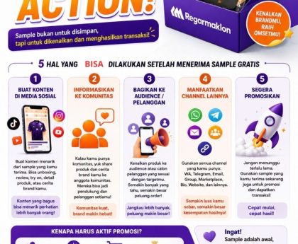 5 Langkah Maksimalkan Sample untuk Kenalkan Brand