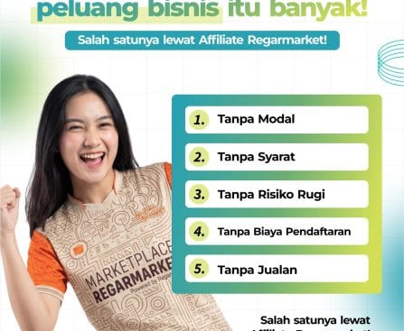 Peluang Bisnis Affiliate Tanpa Modal: Mulai Dapatkan Penghasilan dari Regarmarket
